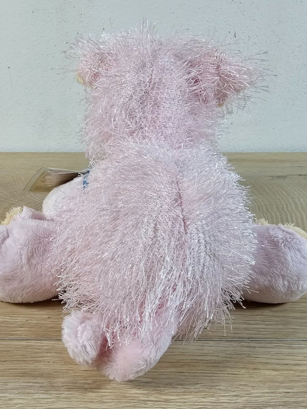 GANZ Webkinz Pig Beanbag Plush Toy Pink Shaggy WITH CODE HM002 8" - Picture 6 of 10
